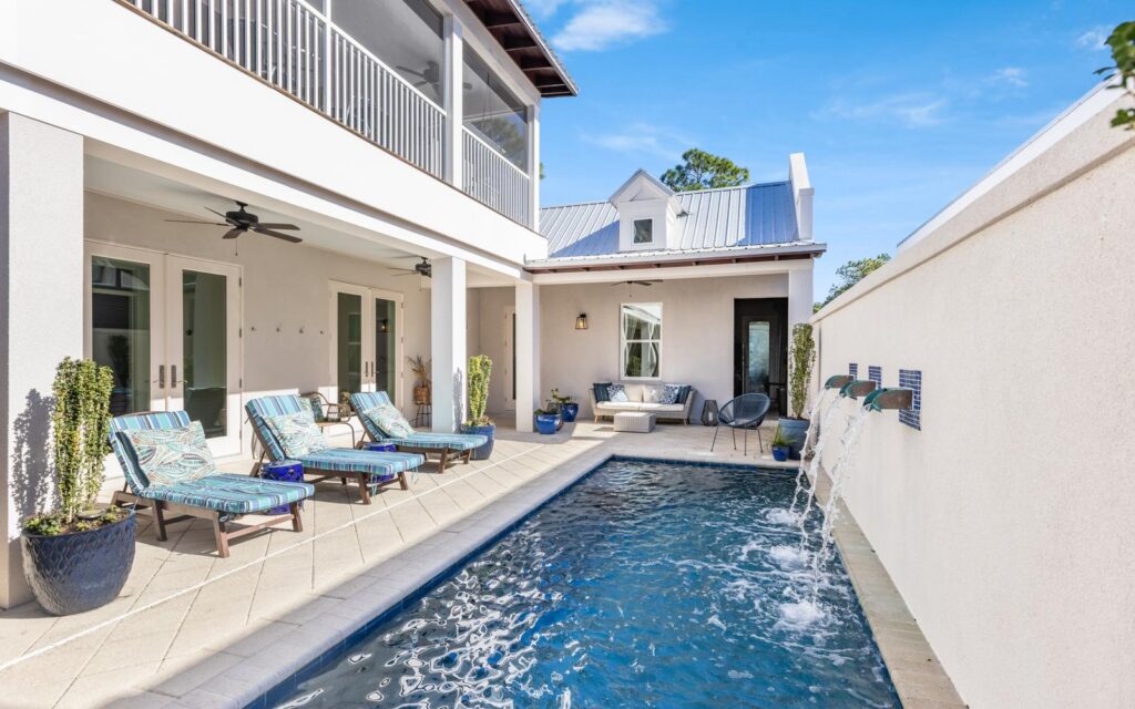 An Oversee Vacation Rental in Seagrove on 30A with a Private Pool.