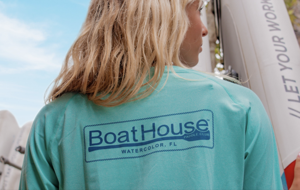 In WaterColor, a Boat House worker prepares for another fun day in 30A.