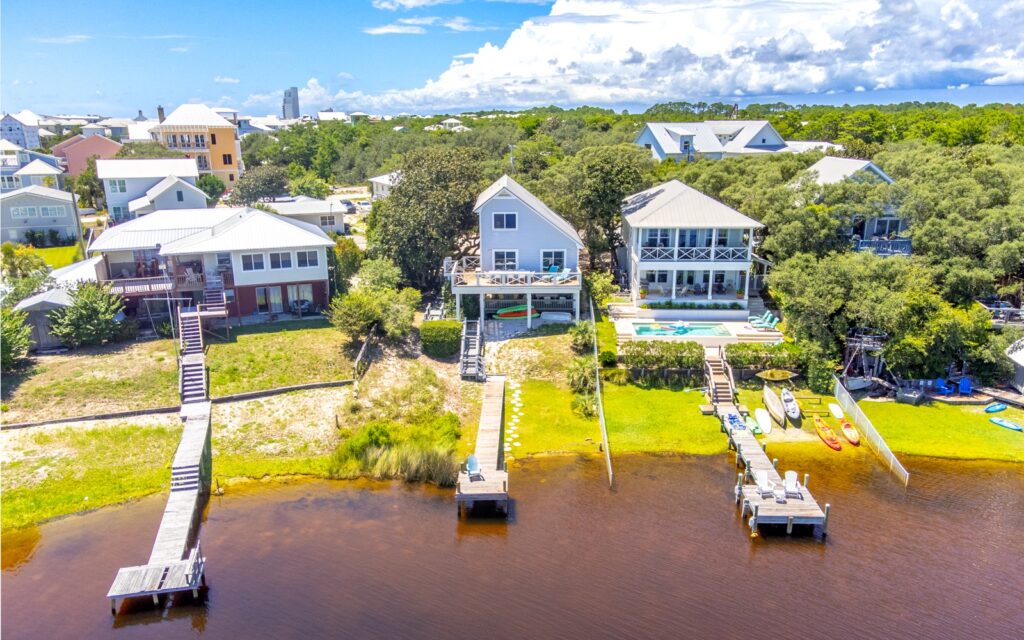 A Hasty Retreat, a stunning Oversee lakefront oasis in Seagrove Beach.