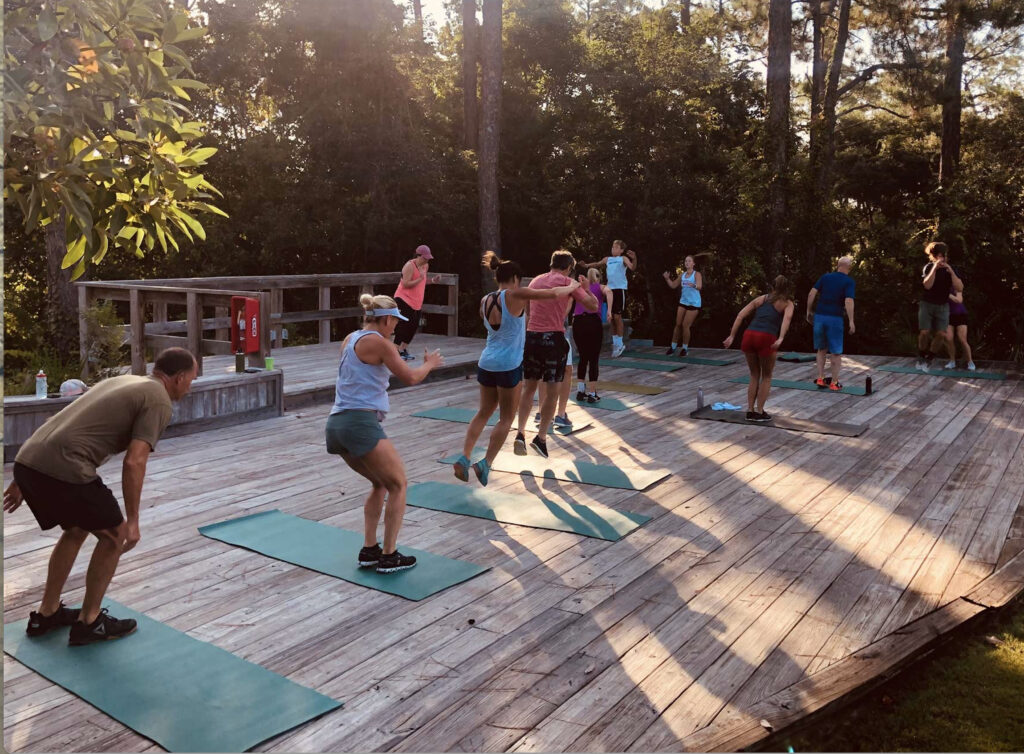 Join Bootcamp, a great way to improve cardio, near 30A's Seaside. 