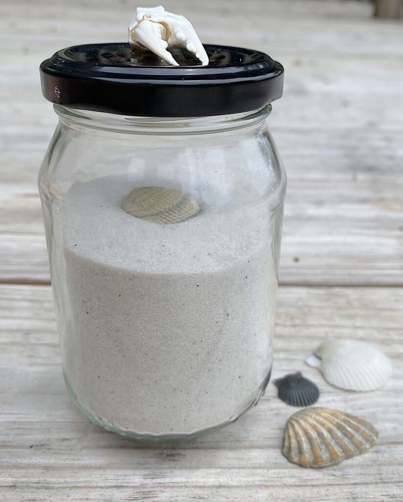 A jar of 30A sand.