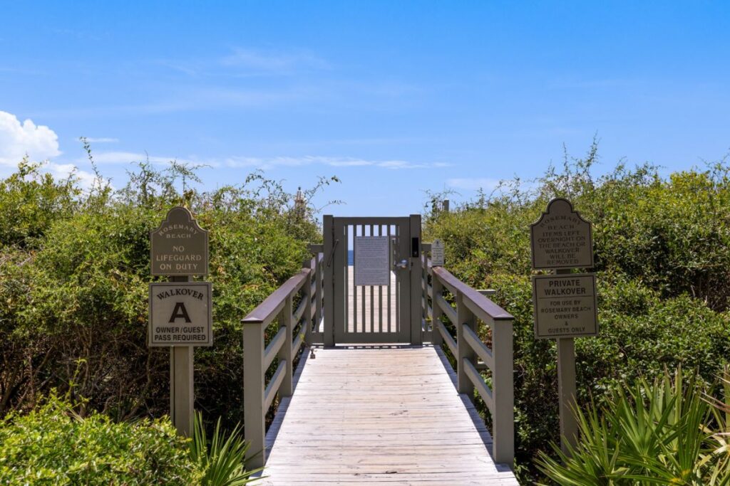 Rosemary Beach Walkover A