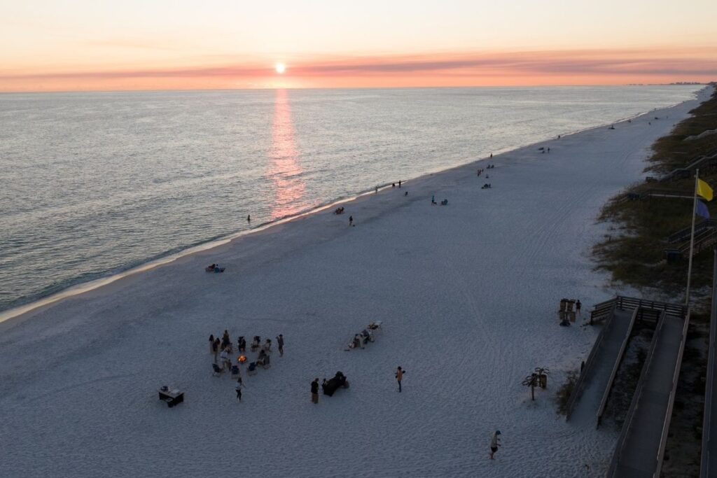 WHERE TO CATCH AN OUTDOOR MOVIE ON 30A  (YES, EVEN ON THE BEACH!)