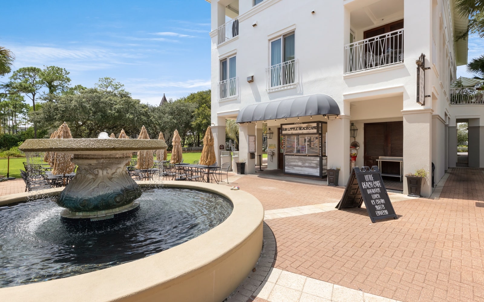 MORNING ROUTINES IN CARILLON BEACH: COFFEE, STROLLS & SERENITY